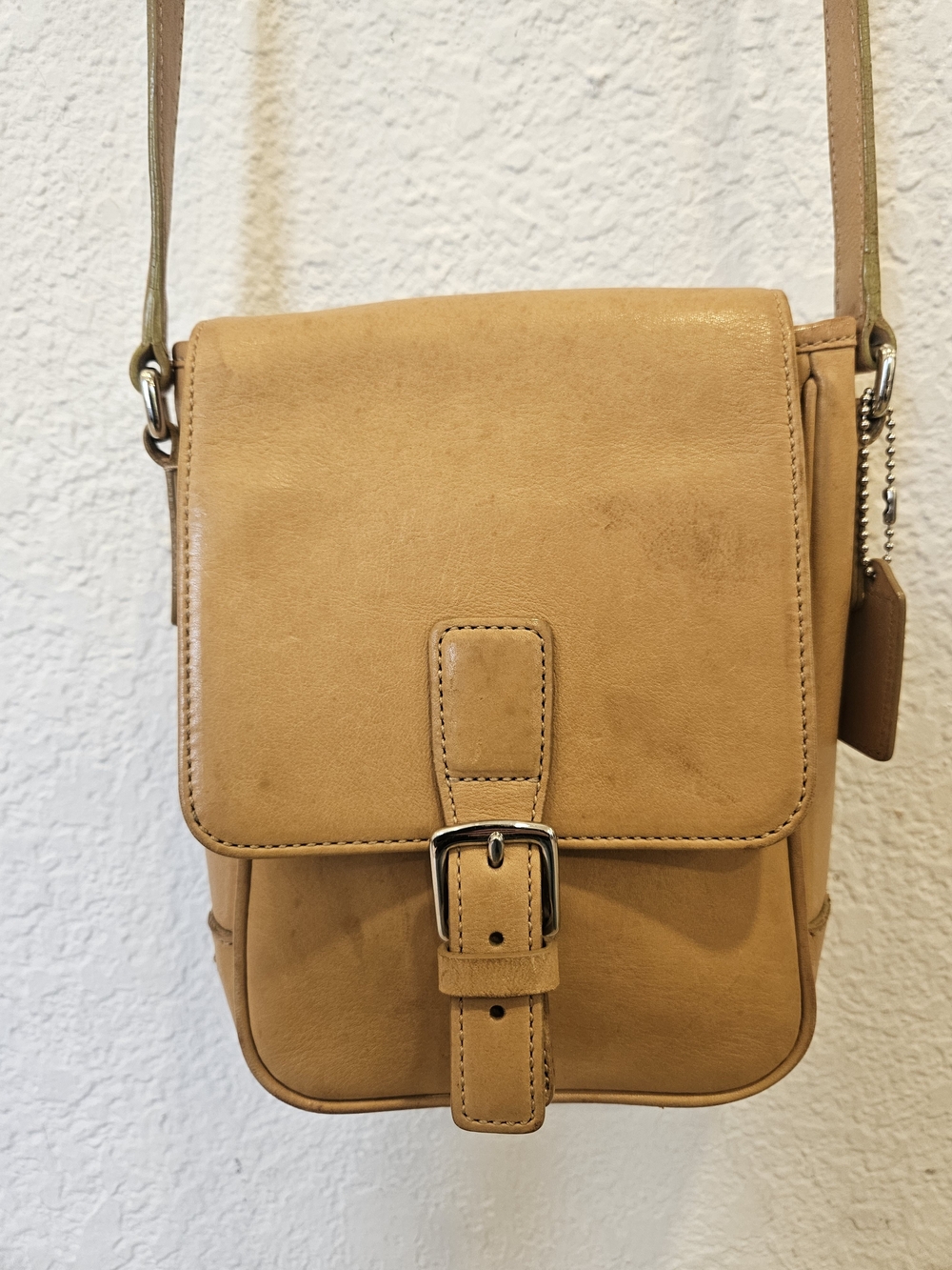 Vintage Coach Hamptons Camera / Binocular Crossbody Bag 2000